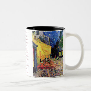 Caneca De Café Em Dois Tons Cafe Terrace 2-Tone 11oz Mug