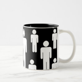 Caneca De Café Em Dois Tons café viril
