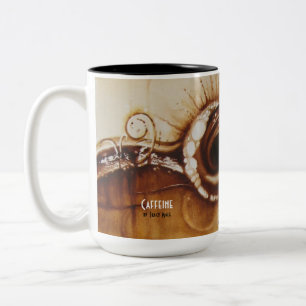 Caneca De Café Em Dois Tons Cafeína