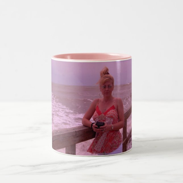 Caneca De Café Em Dois Tons CAFÉS SOBRE - personalizado (Centro)