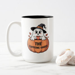 Caneca De Café Em Dois Tons Caffeine Ghost V2