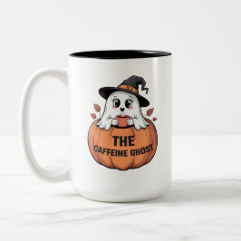 Caneca De Café Em Dois Tons Caffeine Ghost V2
