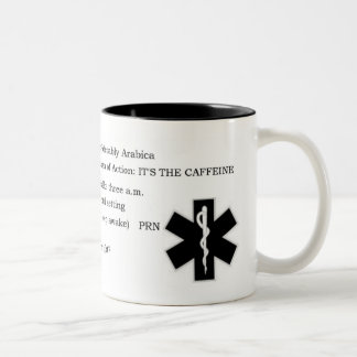 Caneca De Café Em Dois Tons CaffeineRX