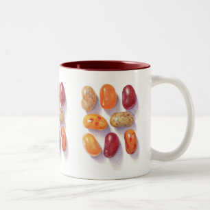 Caneca De Café Em Dois Tons CAIA JELLY BEANS Maroon - Caneca de dois tons
