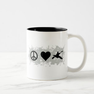 Caneca De Café Em Dois Tons Caiaque