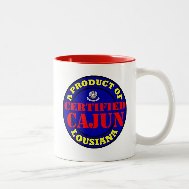 CANECA DE CAFÉ EM DOIS TONS CAJUN CERTIFICADO (Direita)