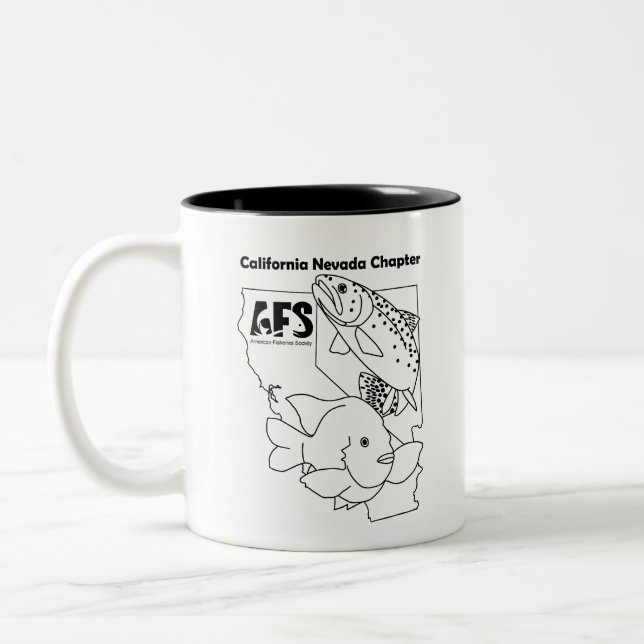 Caneca De Café Em Dois Tons Cal-Neva AFS (Esquerda)