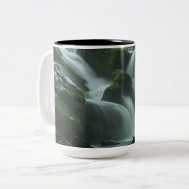 Caneca De Café Em Dois Tons Calando cachoeira