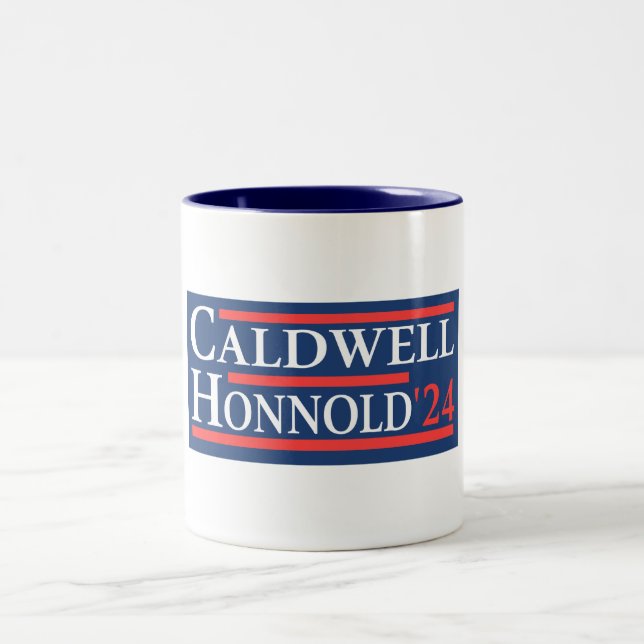 Caneca De Café Em Dois Tons Caldwell Honnold 2024 (Centro)