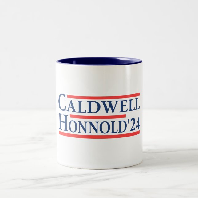 Caneca De Café Em Dois Tons Caldwell Honnold 2024 (Centro)