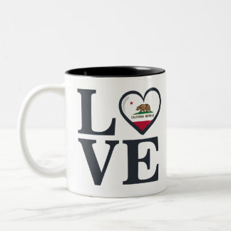 Caneca De Café Em Dois Tons California Love