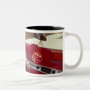 Caneca De Café Em Dois Tons Califórnia: Vale de Santa Ynez, Solvang, 1957