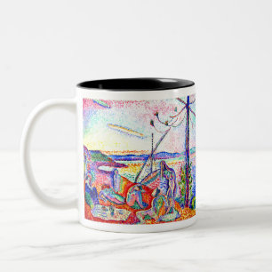 Caneca De Café Em Dois Tons Calma e prazer luxuosos de Matisse