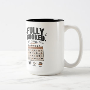 Caneca De Café Em Dois Tons Cama de Gato Café Totalmente Reservada Projeto Can