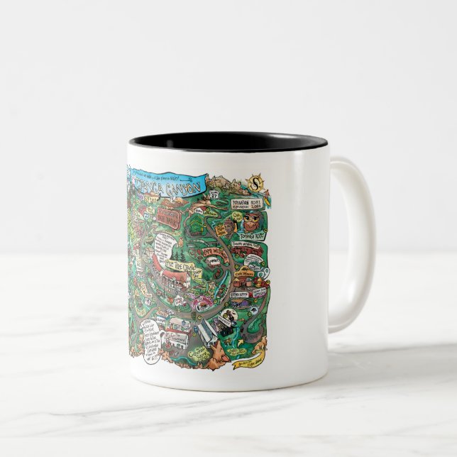 Caneca De Café Em Dois Tons Câmara - Mug (Frente Esquerda)