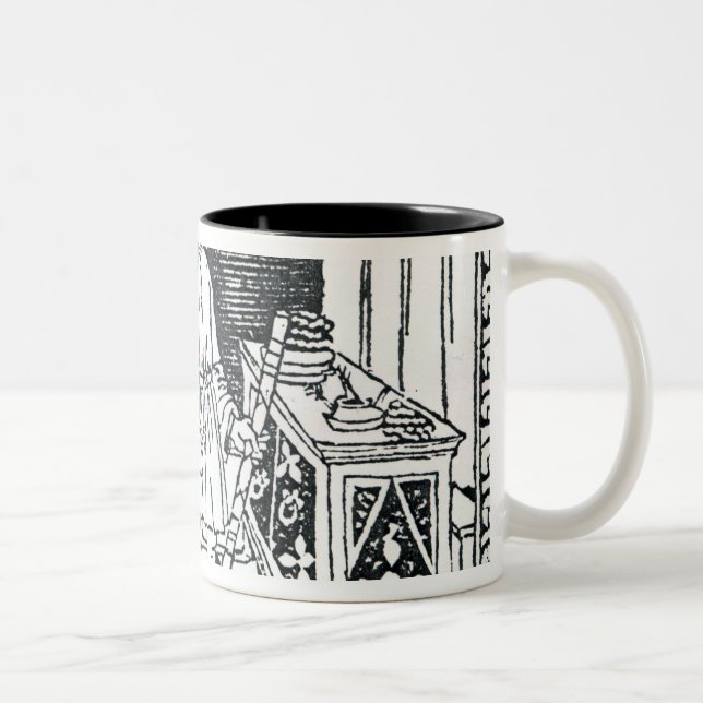 Caneca De Café Em Dois Tons Cambiador de dinheiro (Direita)
