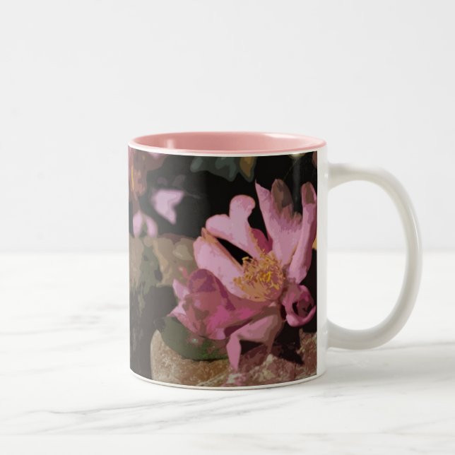 Caneca De Café Em Dois Tons Camellia Art Mug (Direita)