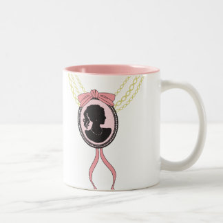 Caneca De Café Em Dois Tons cameo