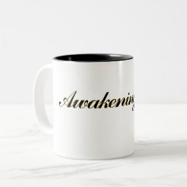Caneca De Café Em Dois Tons Caminho de despertar