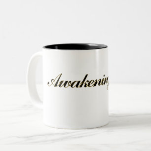 Caneca De Café Em Dois Tons Caminho de despertar