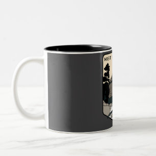 Caneca De Café Em Dois Tons Caminho de Mist Falls - Parque Nacional do Kings C