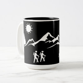 Caneca De Café Em Dois Tons Caminho de Mug