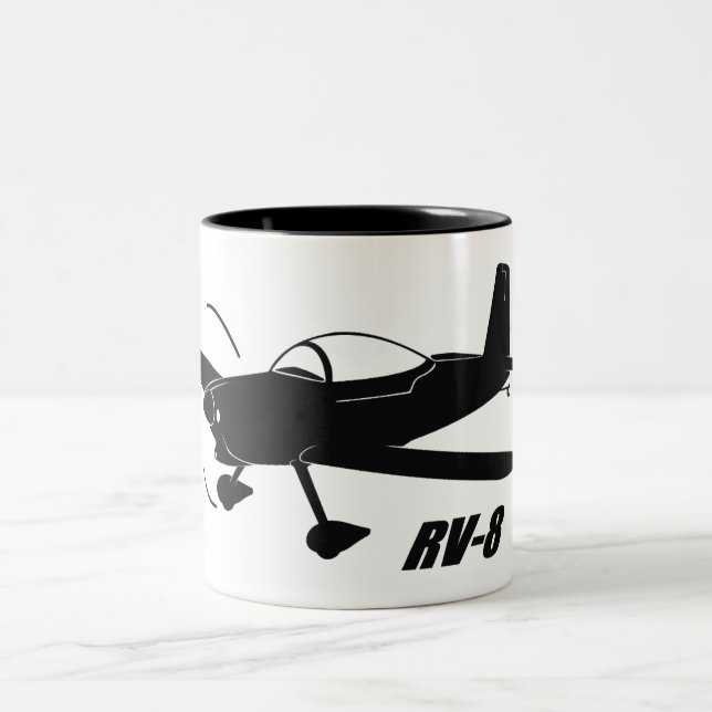 Caneca De Café Em Dois Tons Camionetes RV-8 (Centro)