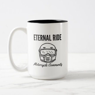 Caneca De Café Em Dois Tons Camisa Eterna Ride