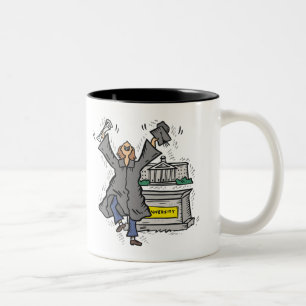 Caneca De Café Em Dois Tons Camisas legal e presentes da graduação T