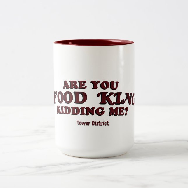 Caneca De Café Em Dois Tons Camiseta (Centro)