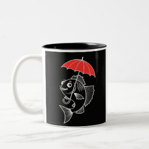 Caneca De Café Em Dois Tons Camiseta Básica Masculina de arte linda