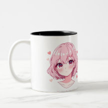 Camiseta de moletom Kawaii Anime Girl Valentine