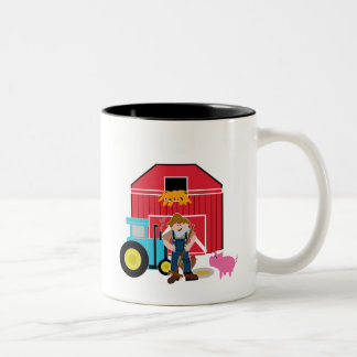 Caneca De Café Em Dois Tons Camiseta e presentes do pátio