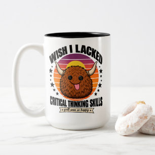 Caneca De Café Em Dois Tons Camiseta engraçada de supervisor de construção