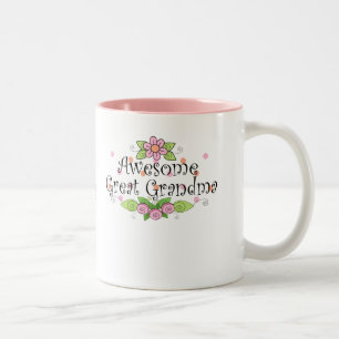 Caneca De Café Em Dois Tons Camiseta Incrível Bisavó