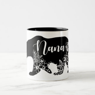 Caneca De Café Em Dois Tons Camiseta Nana Bear