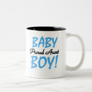 Caneca De Café Em Dois Tons Camisetas e presentes da tia Baby Boy