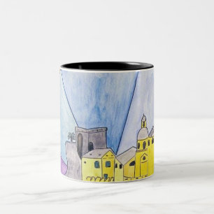 Caneca De Café Em Dois Tons Camogli Fish Mug