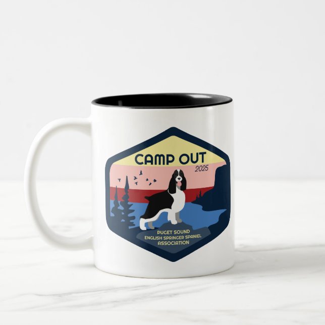 Caneca De Café Em Dois Tons Camp Out Mug Springer (Esquerda)