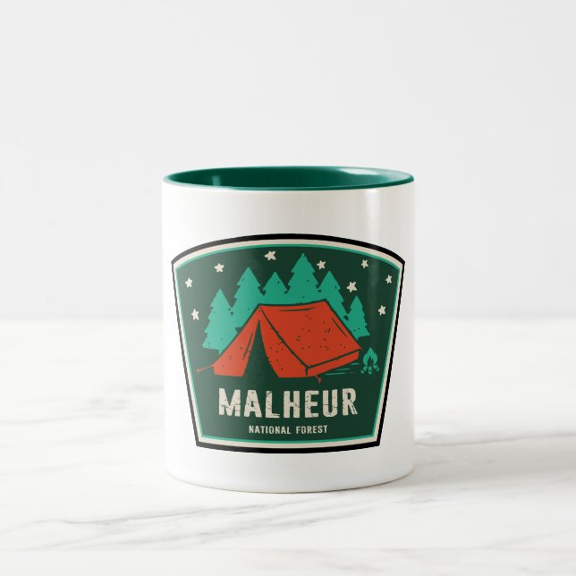 Caneca De Café Em Dois Tons Campanha Nacional Florestal Malheur (Centro)