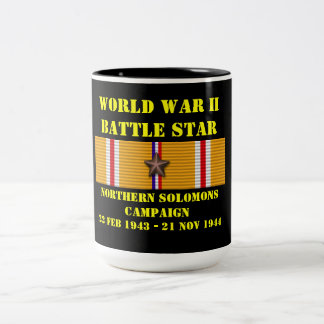 Caneca De Café Em Dois Tons Campanha Solomons do norte