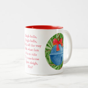 Caneca De Café Em Dois Tons CAMPANHAS DE NATAL Caneca Vermelha em Duas Cores