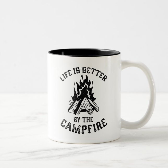 Caneca De Café Em Dois Tons Campfire (Direita)