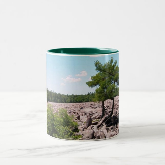 Caneca De Café Em Dois Tons Campo de Boulder (Centro)