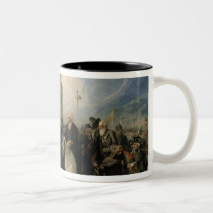 Caneca De Café Em Dois Tons Campo-marechal Alexander Suvorov