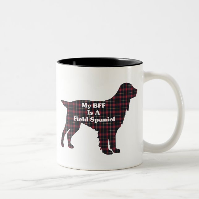 Caneca De Café Em Dois Tons Campo Spaniel BFF Mug (Direita)
