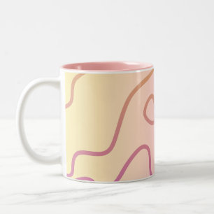 Caneca De Café Em Dois Tons camuflagem