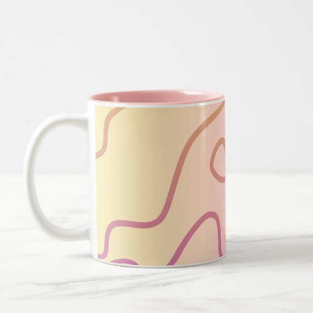 Caneca De Café Em Dois Tons camuflagem (Esquerda)