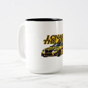 Caneca De Café Em Dois Tons Camuflagem GT de Duas Cores Eu Persigo o Apex