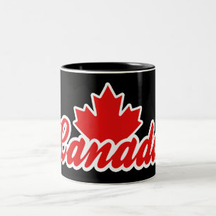 Caneca De Café Em Dois Tons Canadá